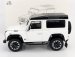 Lcd-model Land rover Defender 90 Works V8 70th Edition 2018 1:18 Bílá