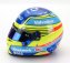 Mini helmet Bell helma F1 Fernando Alonso Team Aston Martin Cognizant N 14 1:2