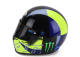 Mini helmet Bell helmet Casco Helmet Valentino Rossi Bmw M4 Gt3 Wrt 2022 1:2 Žlutá Bílá Modrá