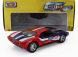 Motor-max Ford usa Gt N 58 Racing 2004 1:24 Modrá Bílá Červená