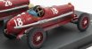 Rio-models Alfa romeo F1  2x P3 Scuderia Ferrari N 18 Winner Tripoli Gp 1934 Varzi + P3 N 28 2nd Tripoli Gp 1934 Moll 1:43 Red