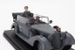 Rio-models Mercedes benz 770k Wehrmacht - Con Ufficiale E Soldato -  Hierarchy And Soldier Figures Included 1941 1:43 Black