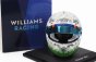 Spark-model Bell helmet F1  Casco Helmet Williams	fw45 Team Williams Racing N 23 Miami Gp 2023 Alexander Albon 1:5 Bílá