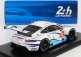 Spark-model Porsche 911 991-2 4.2l Rsr-19 Team Project-1 N 56 24h Le Mans 2021 E.perfetti - M.cairoli - R.pera 1:43 Bílá Světle Modrá