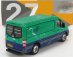 Tiny toys Mercedes benz Sprinter Van Transporter Post Office 2018 1:76 Zelená Modrá