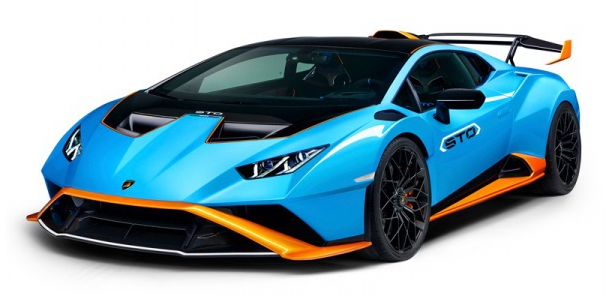 RC auto Lamborghini Huracán 1:14, modrá