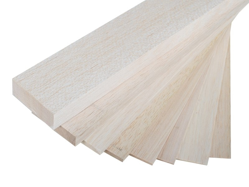 100x10cm Balsa 8,0 mm standard