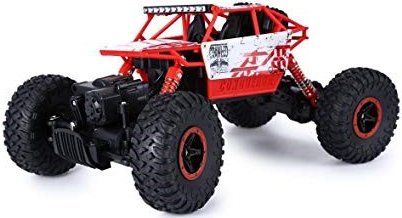 RCobchod CONQUEROR 4x4 2,4Ghz červená RTR 1:18 + náhradní baterie