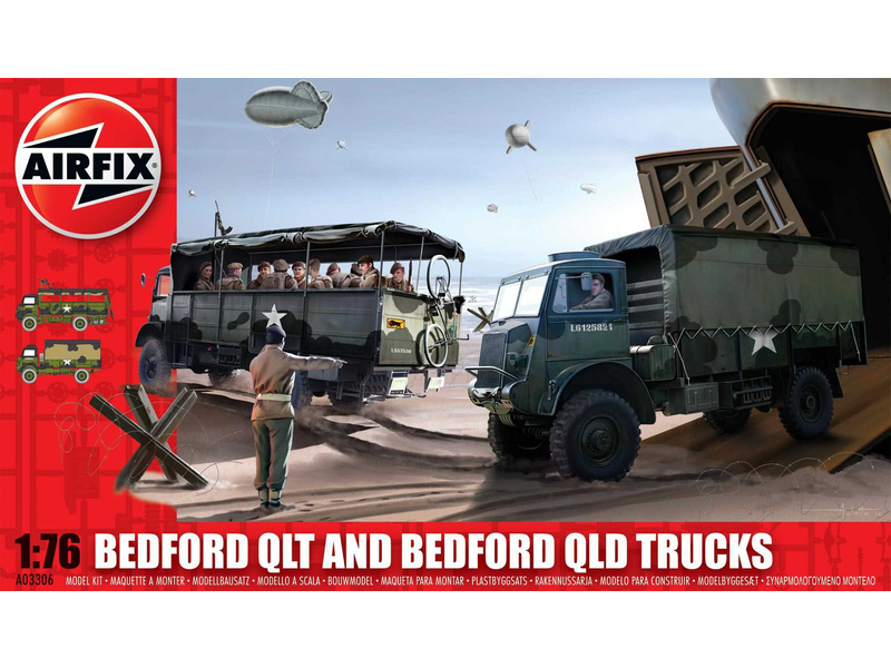 Airfix Bedford QLD/QLT Trucks (1:76)