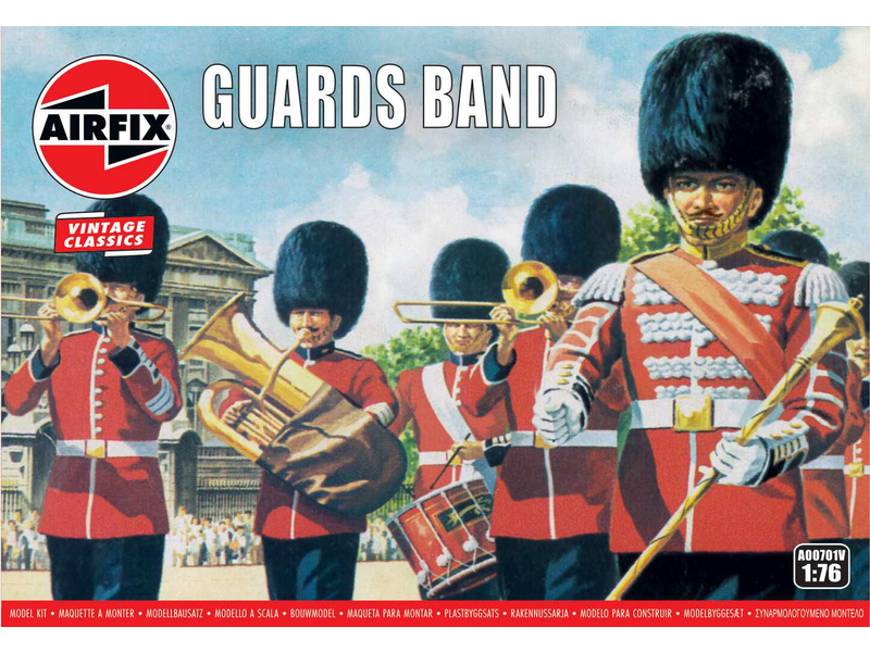 Airfix figurky - Guards Band (1:76) (Vintage)