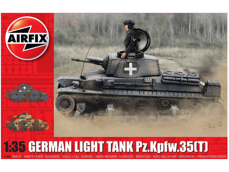 Airfix German Light Tank Pz.Kpfw.35(t) (1:35)