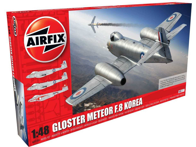 Airfix Gloster Meteor F8 korejská válka (1:48)