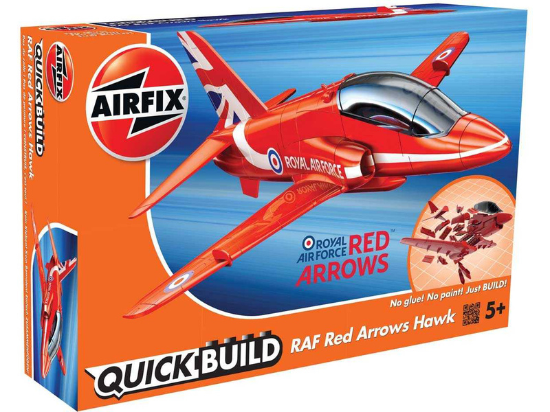 Airfix Quick Build RAF Red Arrows Hawk