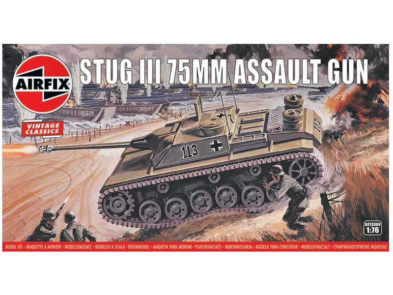 Airfix Stug III 75mm (1:76) (Vintage)