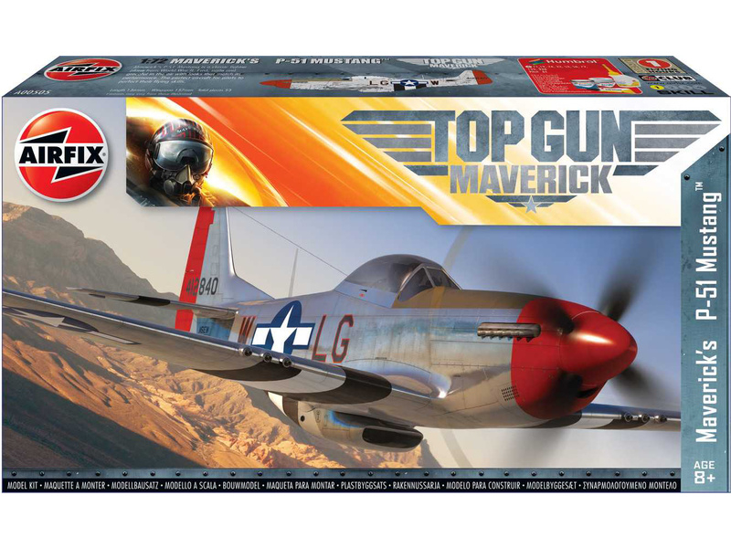 Airfix Top Gun Maverick\'s P-51D Mustang (1:72)