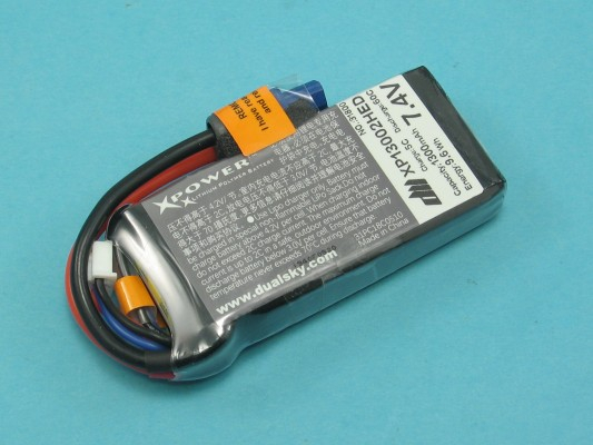 Akku LiPol Xpower 1300-2S HED (60C)