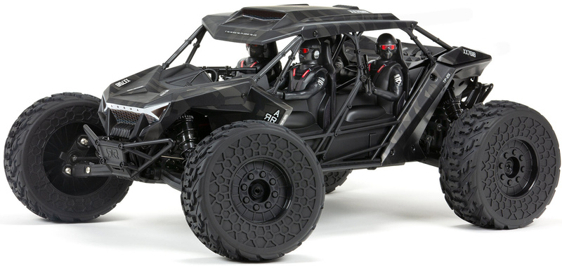 RC auto Arrma Firearm 6S BLX 1:7 4WD RTR, černá