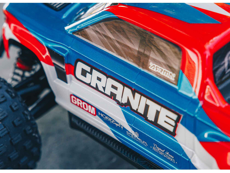 Arrma Granite Grom 1:18 4WD Smart RTR červená