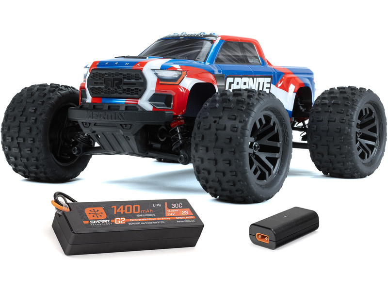 Arrma Granite Grom 1:18 4WD Smart RTR červená