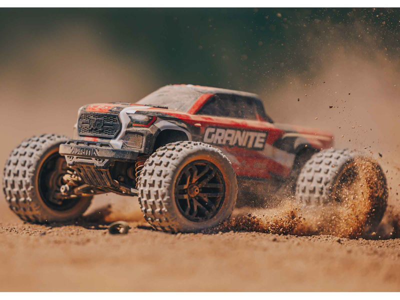 Arrma Granite Grom 1:18 4WD Smart RTR červená