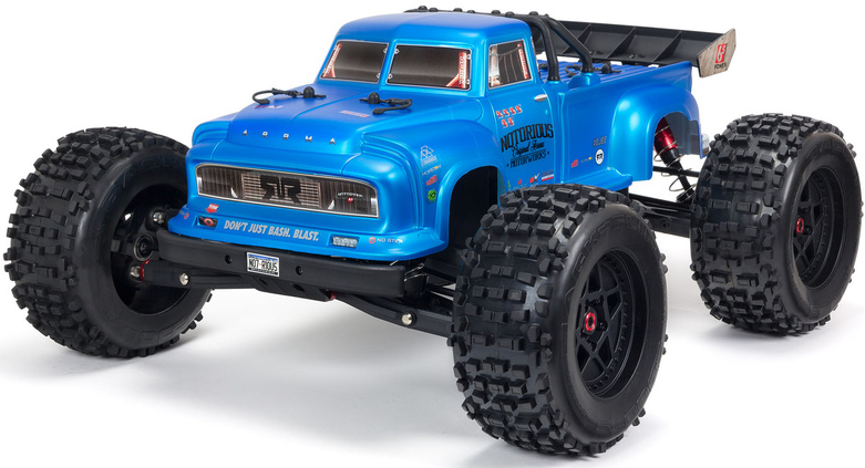 Arrma Notorious 6S BLX 1:8 4WD RTR modrá