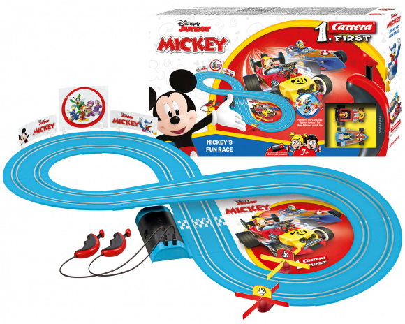 Autodráha Carrera FIRST - 63045 Mickey\'s Fun Race