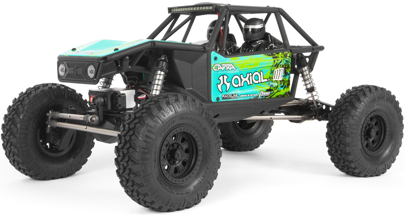 RC auto Axial Capra 1.9 4WD 1:10 RTR, zelená