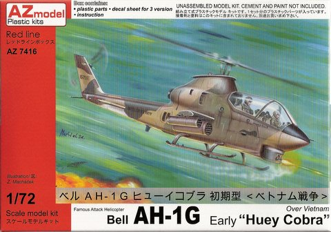 AZ7416 Bell AH-1G Huey Cobra - Early 1/72