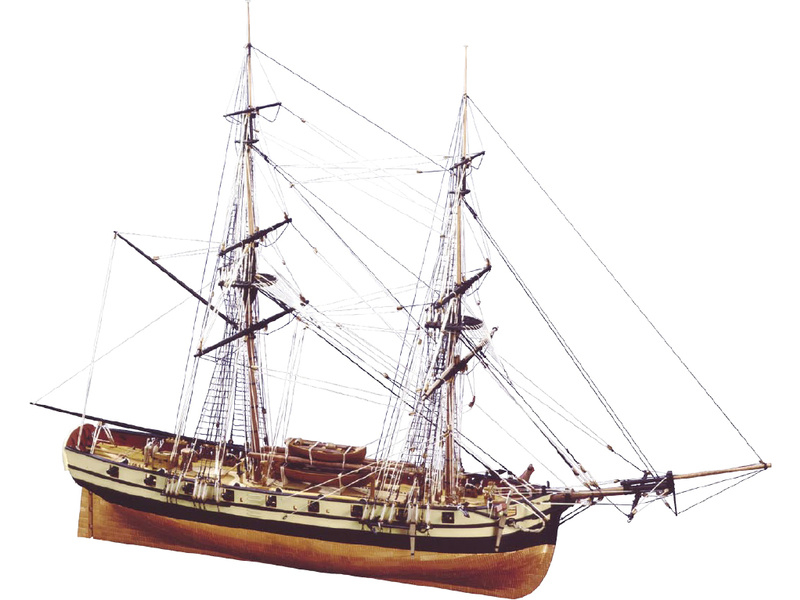 CALDERCRAFT H.M.S. Jalouse briga 1:64 kit