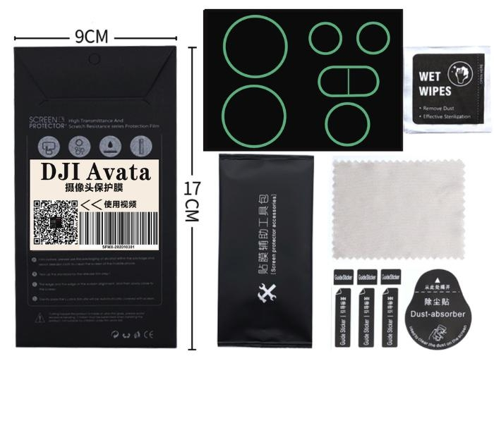 DJI AVATA / Goggles 2 - sada ochrana objektivu a senzory