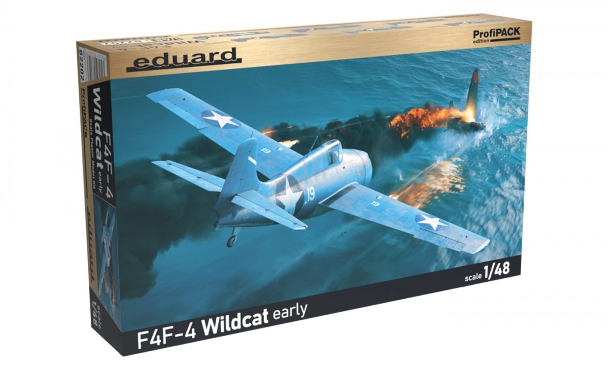 Eduard F4F-4 Wildcat raná verze 1/48