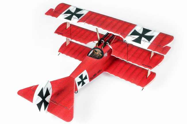 FOKKER Dr. 1 V2 - ARF (VA-Models) - červený