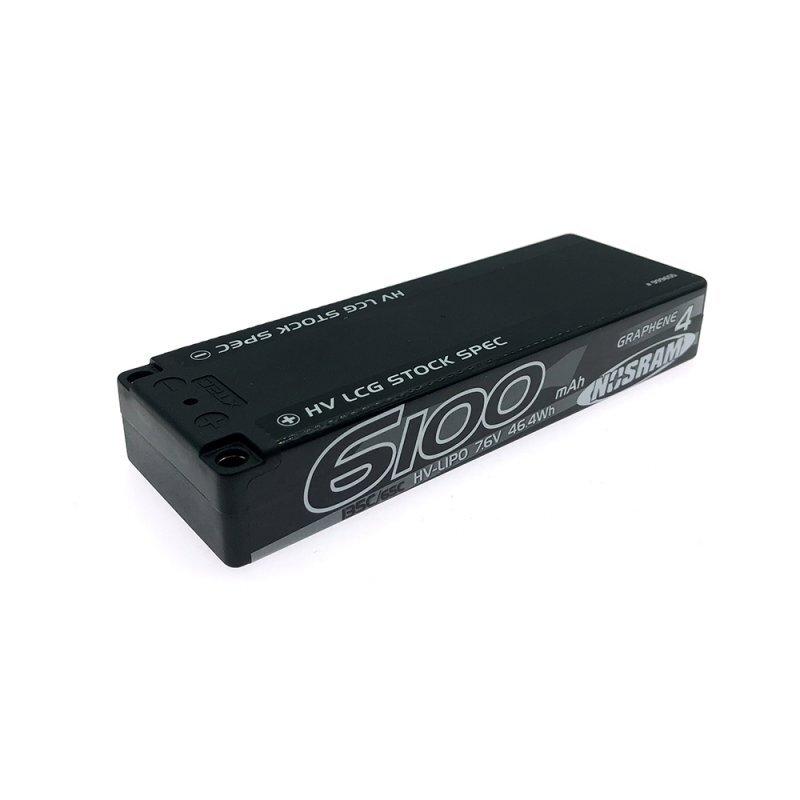 HV LCG Stock Spec GRAPHENE-4 6100mAh Hardcase Akku - 7.6V LiPo - 130C/65C