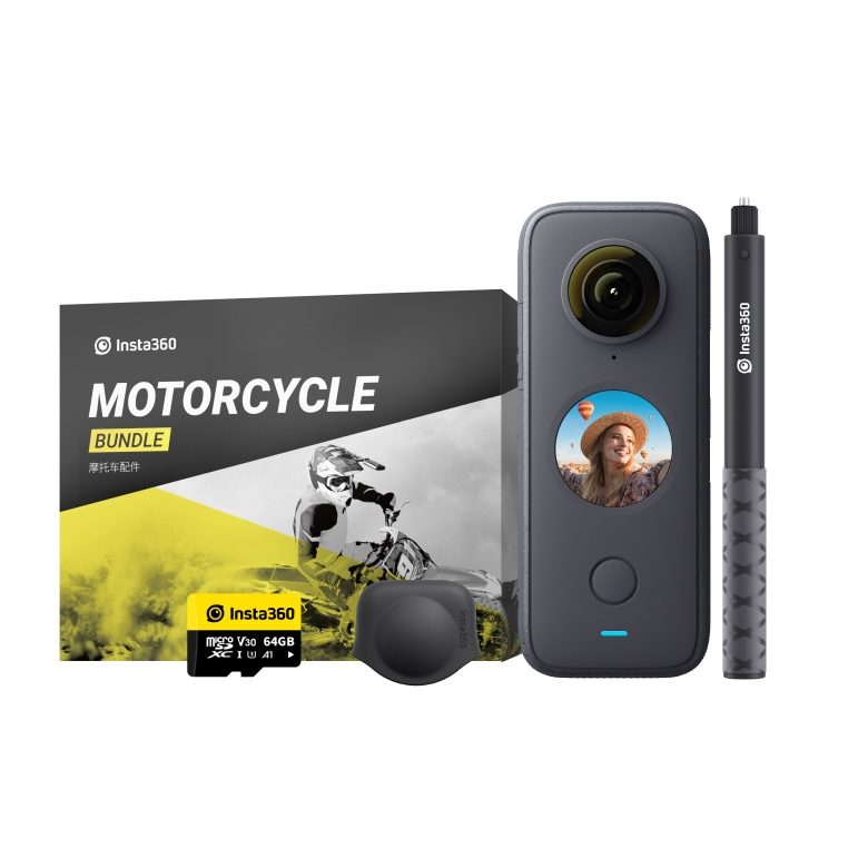 Insta360 ONE X2 motocyklový kit