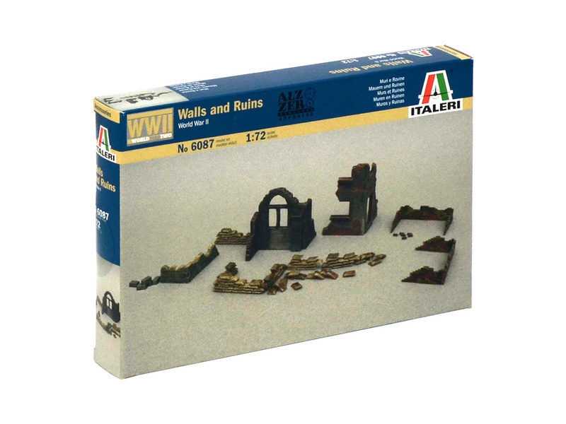 Italeri diorama - WALLS AND RUINS (1:72)