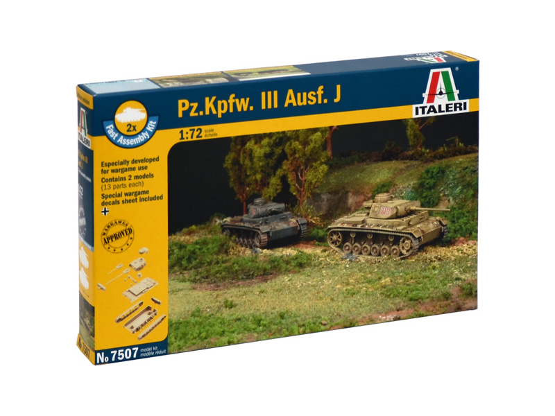 Italeri Easy Kit - Pz.Kpfw.III Ausf.J (1:72)