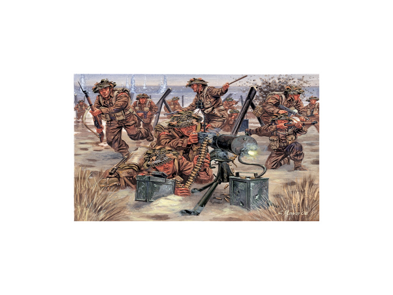 Italeri figurky - WWII - BRITISH INFANTRY (1:72)