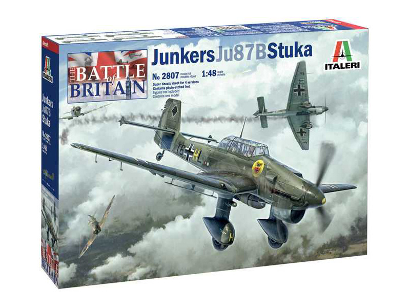 Italeri Junkers Ju-87B Stuka - bitva o Británii 80. výročí (1:48)