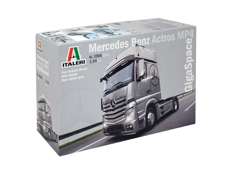 Italeri kamion Mercedes Benz Actros MP4 Gigaspace (1:24)