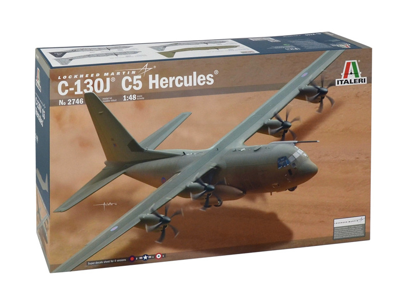 Italeri Lockheed C-130J C5 herkules (1:48)