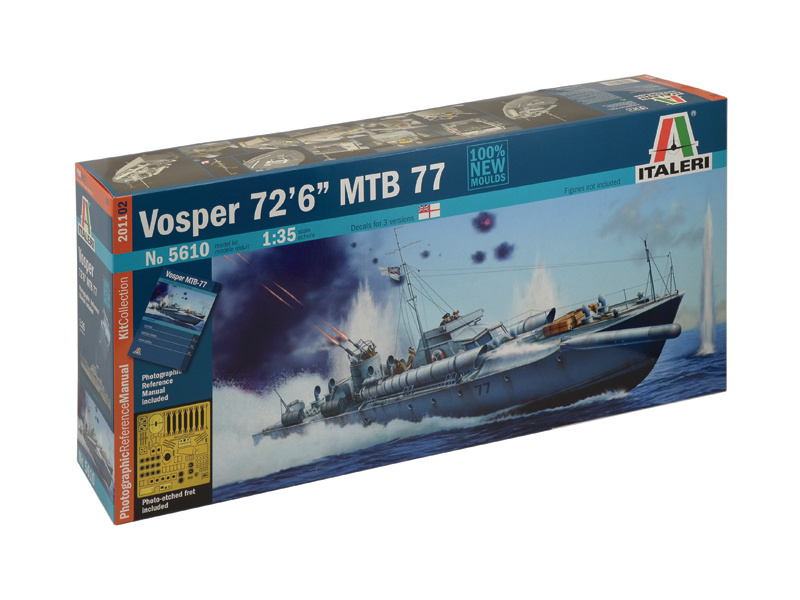 Italeri loď VOSPER 726 MTB 77 (1:35)