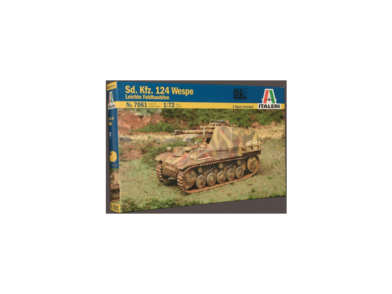 Italeri Wespe SdKfz 124 105mm (1:72)