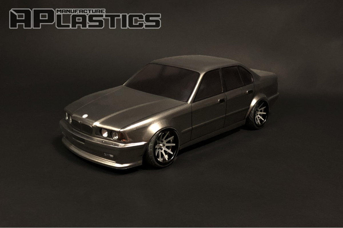 Karoserie APlastics - BMW E34 Sedan - 1/10, 193/195mm