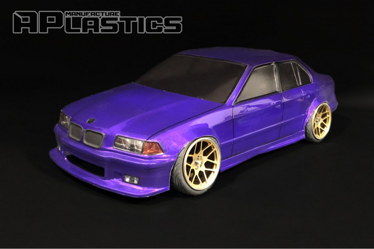 Karoserie APlastics - BMW E36 Sedan - 1/10, 190mm