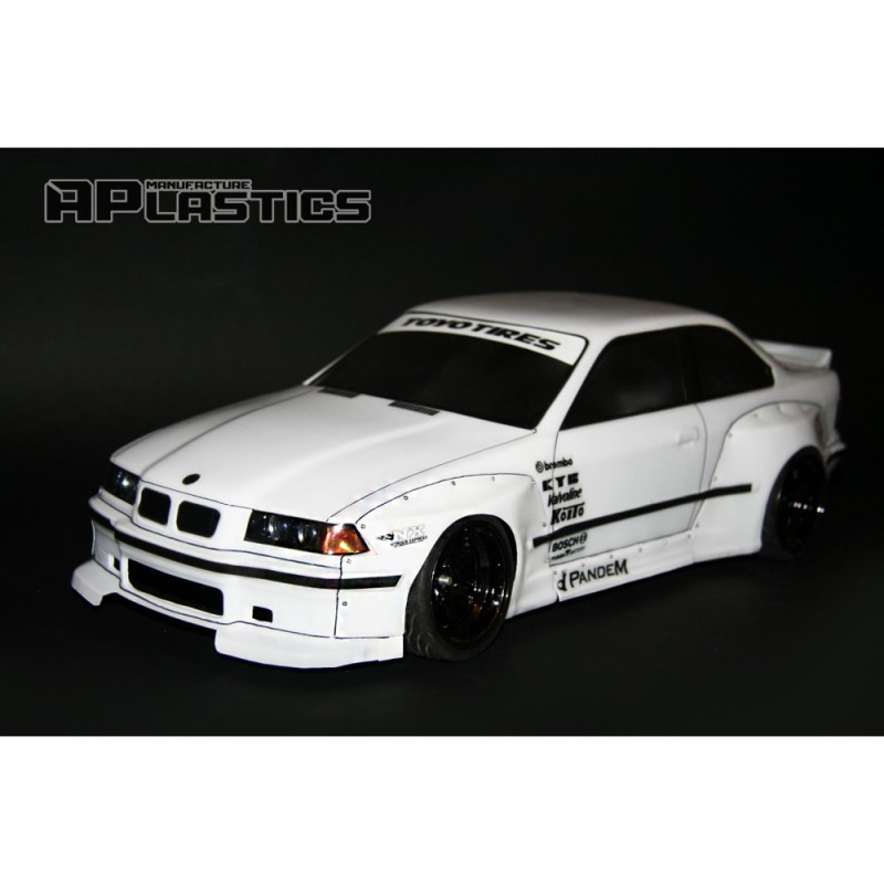 Karoserie APlastics - BMW E36 Widebody Kit - 1/10