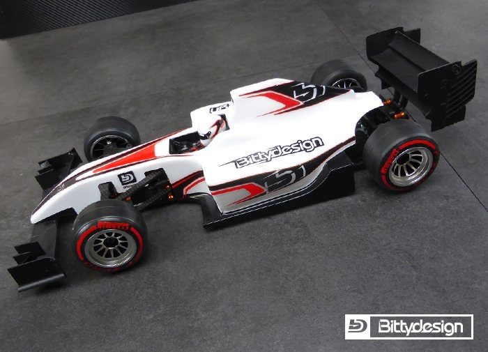 Karoserie čirá Bittydesign F1 TYPE-6R