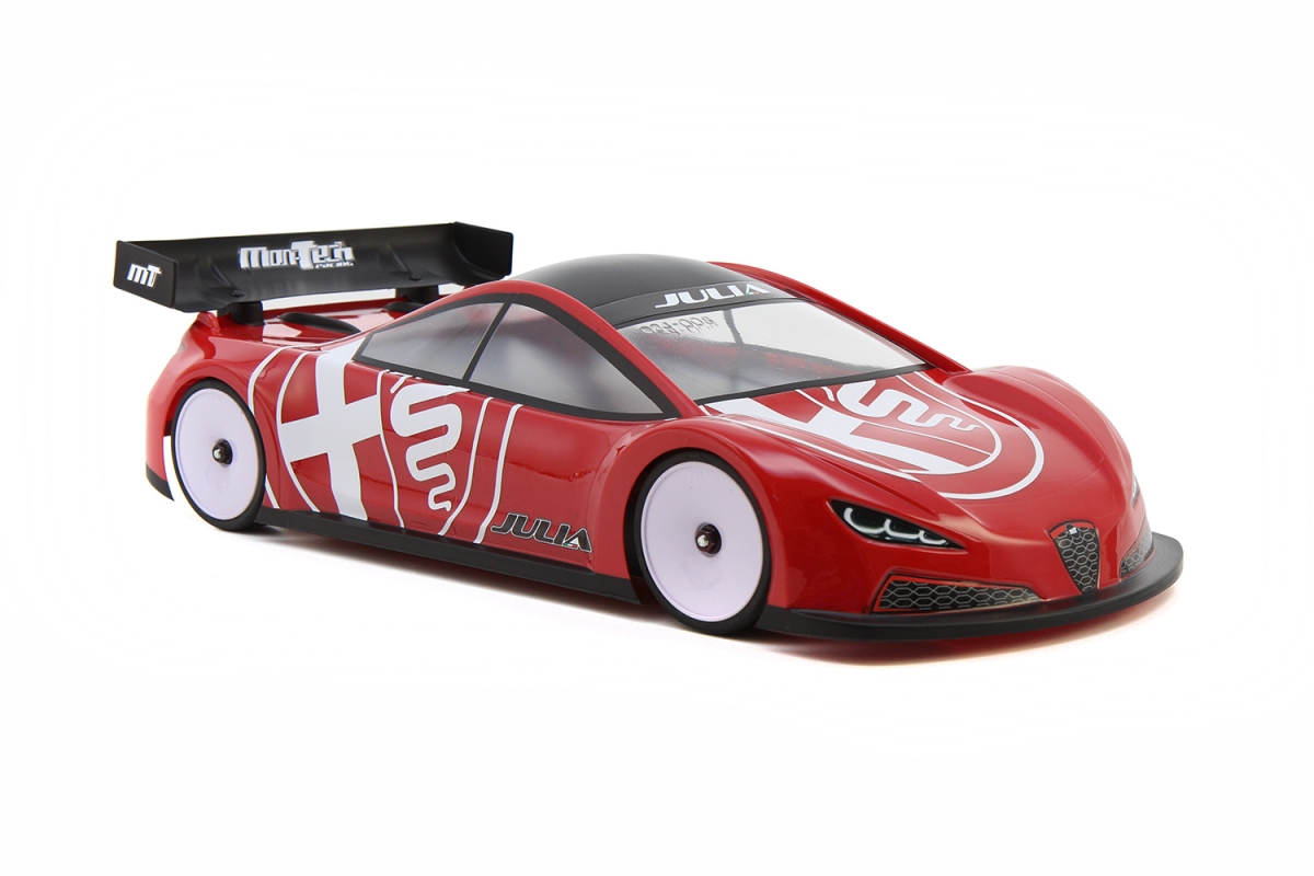 Karoserie čirá Mon-Tech JULIA Touring Car 1:10 190mm lehká