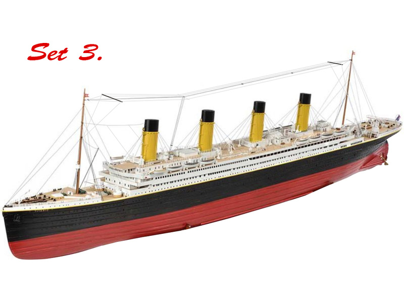 Mantua Model Titanic 1:200 sada č.3 kit