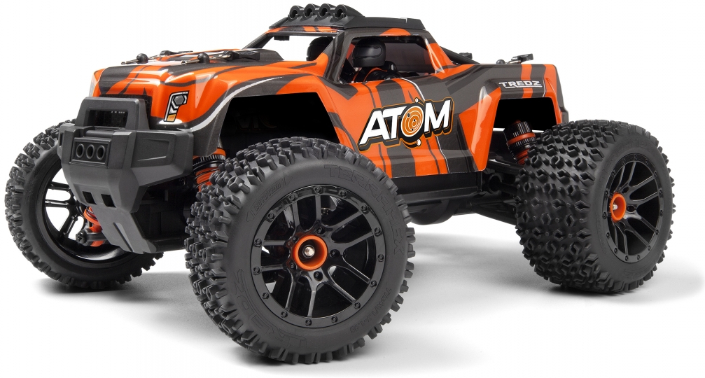 Maverick Atom AT1 1/18 4WD Electric Truck - Oranžový