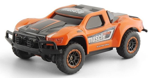 RC auto Muscle Racing 1:43, oranžová